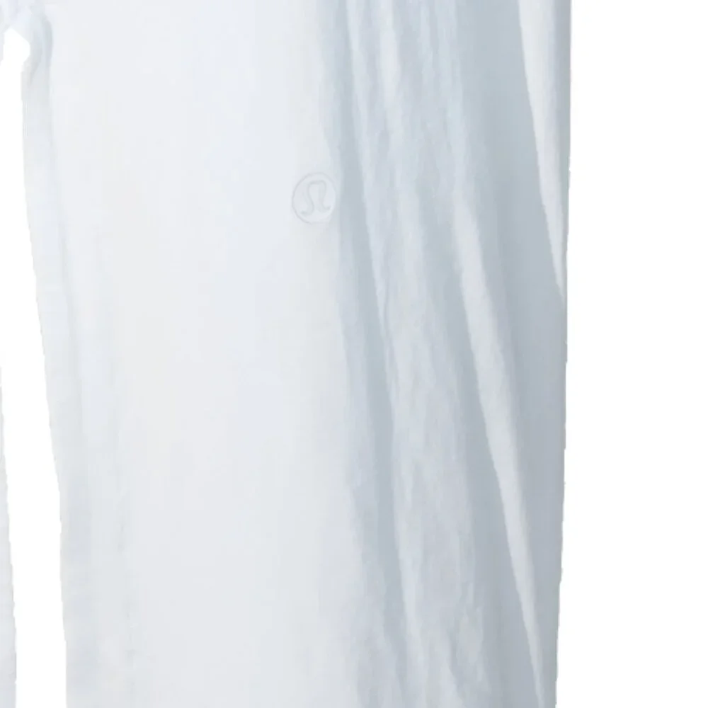 Lululemon Pima Cotton Open-Back Midi Dress in White
